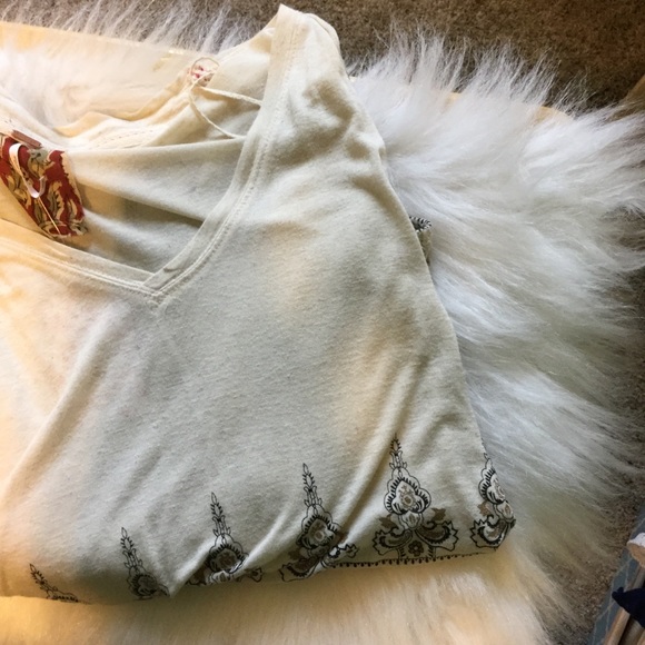 NWT Free People Medallion Print Top - Picture 6 of 6